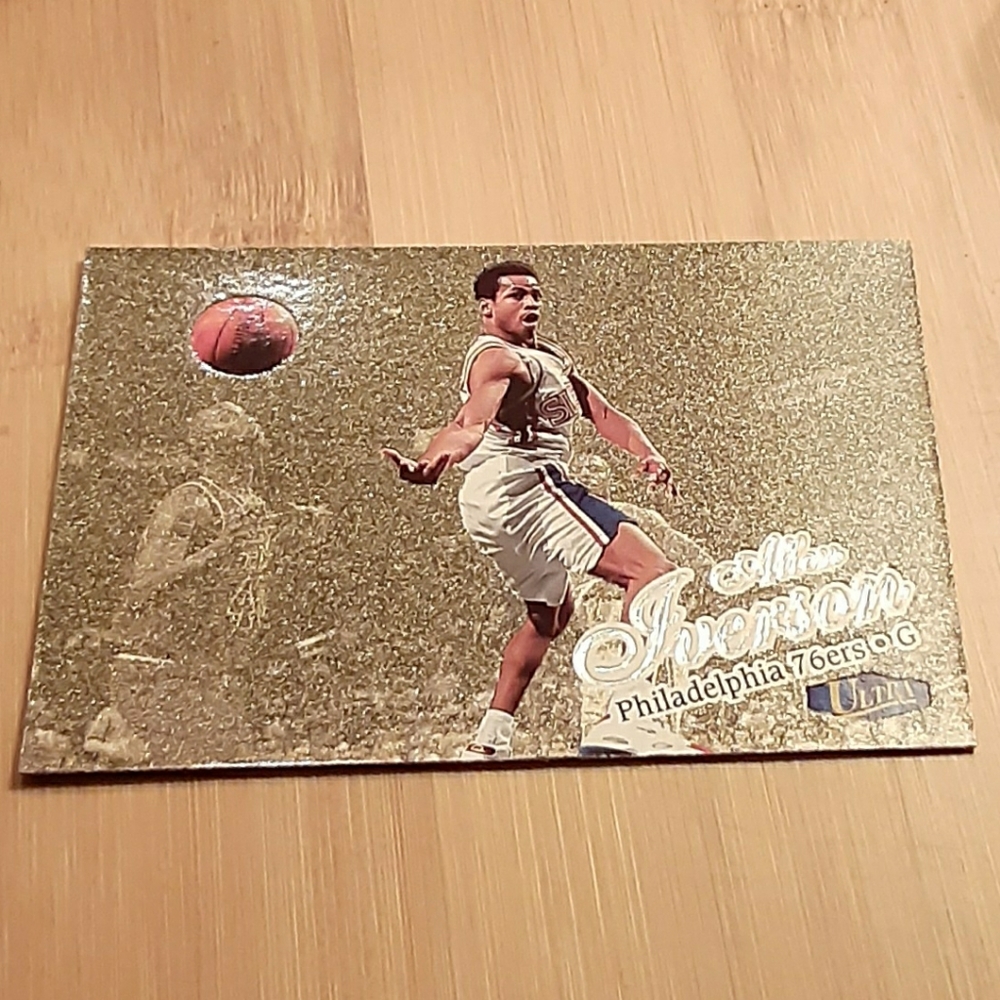 Vintage Allen Iverson Collector's Card - VGC